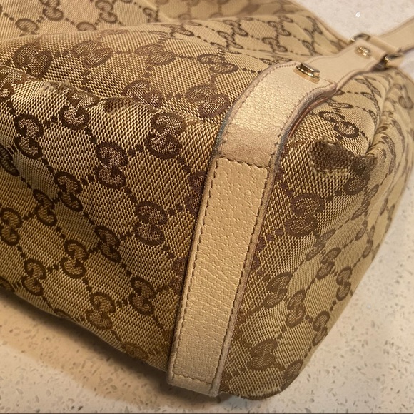 Gucci canvas hobo purse - Picture 6 of 11